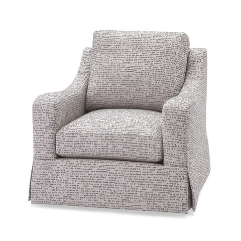 Massoud Blaire Skirted Chair 1253