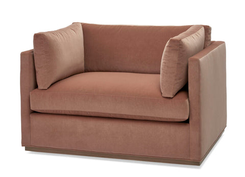Massoud Vesper Swivel Chair & A Half 2243