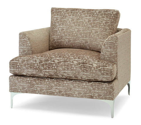 Massoud Lauren Chrome Chair 2343