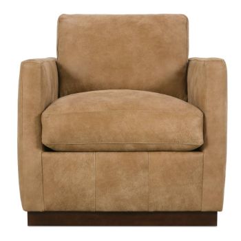 Rowe Allie Leather Swivel Chair