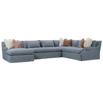 Rowe Bristol Slipcovered Sectional