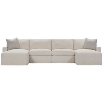 Rowe Asher Modular Slipcover Sectional