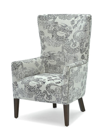 Massoud Jagger Wing Chair 419