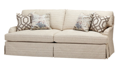 Massoud Emma Skirted Two Cushion Sofa 4831