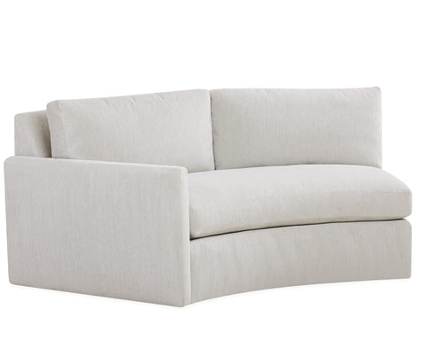 Lee Industries 5422-22Lf One Arm Curved Loveseat