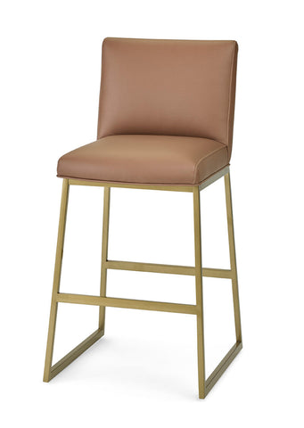 Massoud Ines Brass Bar Stool 730