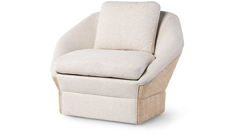 Palecek Arcadia Swivel Lounge Chair