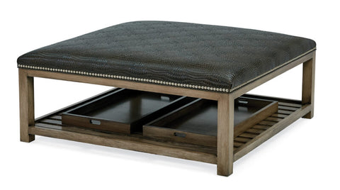 Massoud Rand Square Ottoman 999
