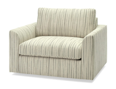 Massoud Custom Choices Modern Swivel Chair & A Half C07AF8