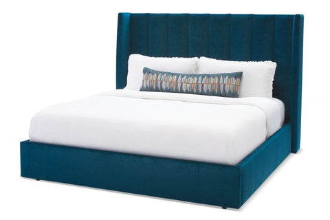 Massoud Custom Choices King Winged Bed KBWM10V3F