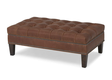 Massoud Pippa Rectangular Tufted Storage Ottoman 1370
