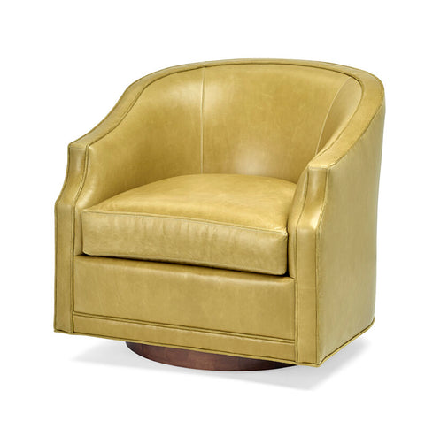 Massoud Carly Wood Swivel Chair 325