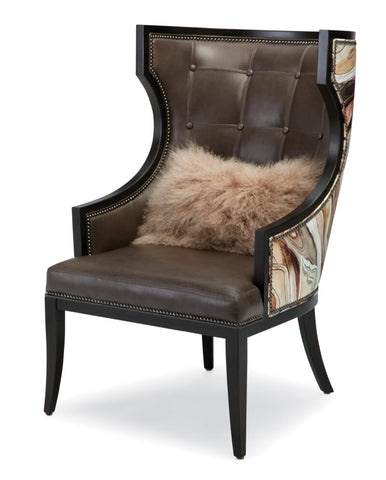 Massoud Estelle Wing Chair 692
