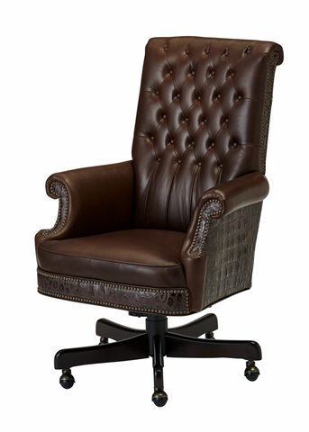 Massoud Hunt Tufted Desk Chair 81300