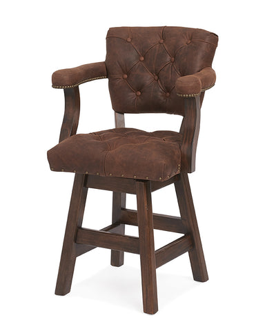 Massoud Clint Tufted Swivel Counter Stool 91011
