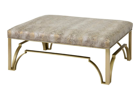 Massoud Cyra Brass Ottoman 920