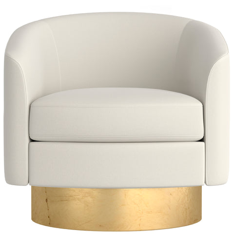 Camino Fabric Swivel Chair Without Pillows