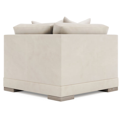 Lars Leather Corner Chair