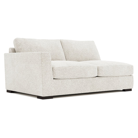 Nicolette Fabric Left Arm Loveseat