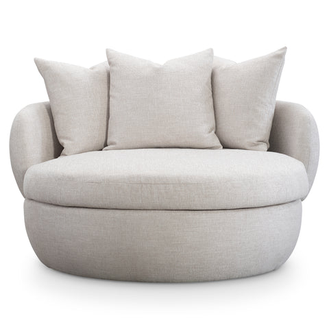 Ollie Fabric Swivel Chair