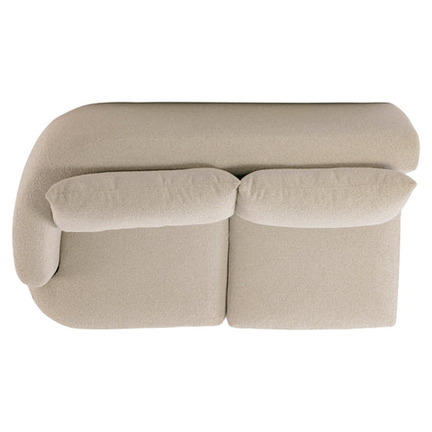 Jules Fabric Left Arm Loveseat