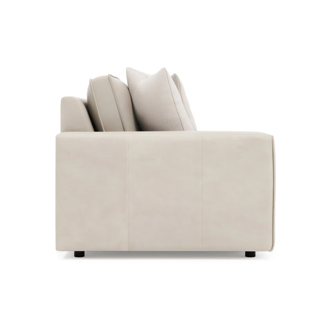 Nest Leather Left Arm Loveseat