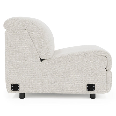 Massimo Fabric Armless Chair