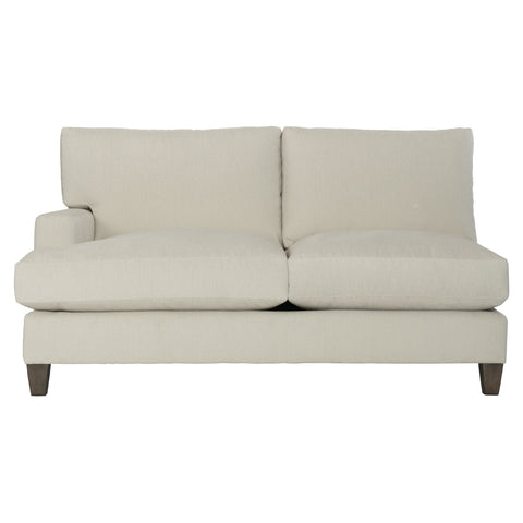 Mila Fabric Left Arm Loveseat