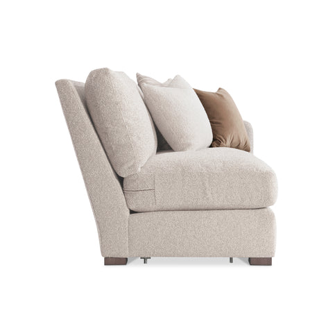 Ventura Fabric Right Arm Loveseat