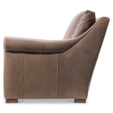 Keirnan Leather Right Arm Loveseat