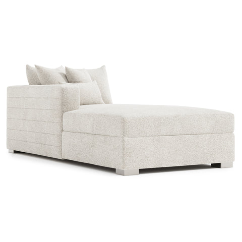 Helena Fabric Left Arm Chaise