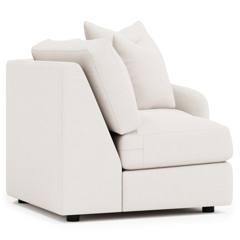 Soleil Fabric Right Arm Loveseat
