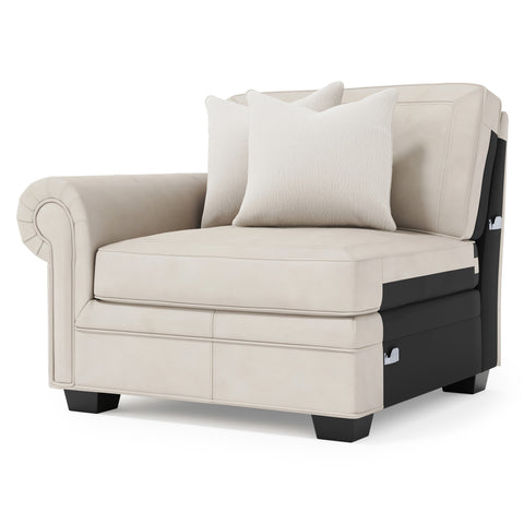 Grandview Leather Left Arm Chair