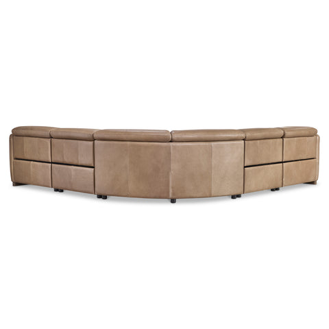 Alta Leather Power Motion Sectional