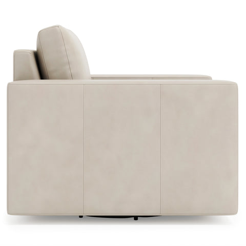 Dawkins Leather Swivel Chair