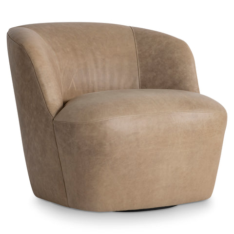 Tilly Leather Swivel Chair