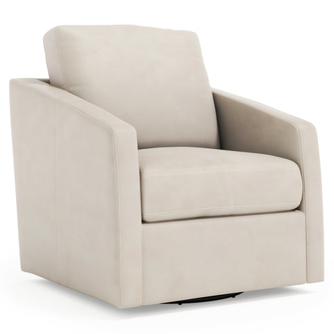Landry Leather Swivel Chair