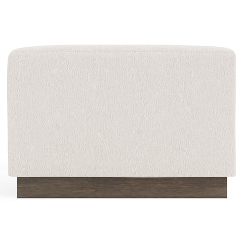 Merino Fabric Cocktail Ottoman
