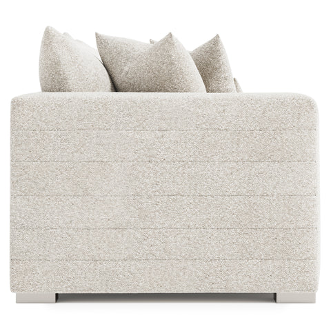 Helena Fabric Left Arm Loveseat
