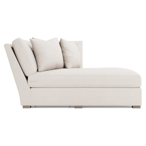 Ventura Fabric Right Arm Bumper Chaise