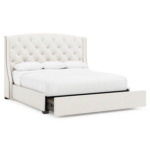 Jordan Fabric Storage Shelter Bed - King