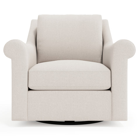 Keirnan Fabric Swivel Chair — Made to Order