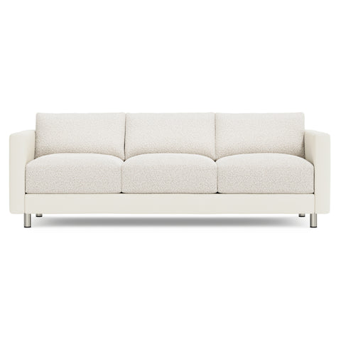 Dakota Leather-Fabric Sofa
