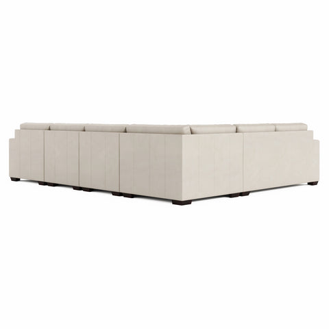 Dawkins Leather Sectional