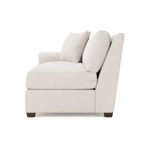 Barnes Fabric Left Arm Loveseat