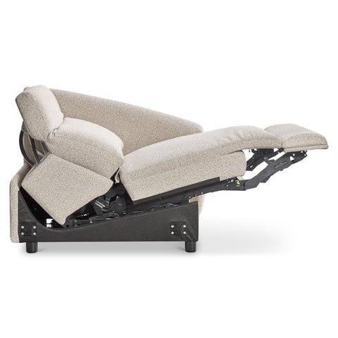Avignon Fabric Right Arm Power Motion Chair
