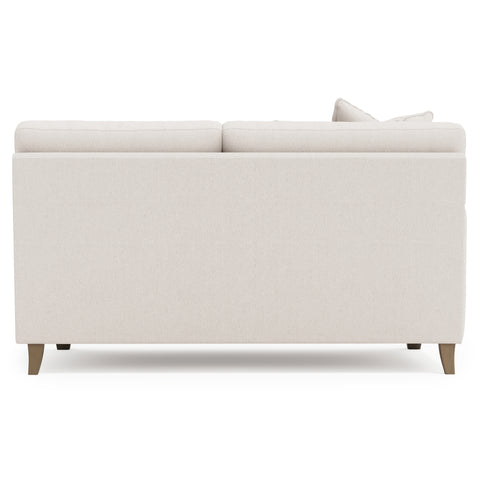 Mila Fabric Left Arm Loveseat