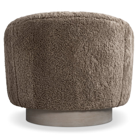 Camino Shearling Swivel Chair