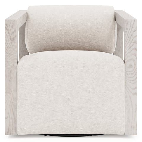 Mica Fabric Swivel Chair