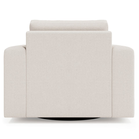 Vaughn Fabric Swivel Chair Without Pillows